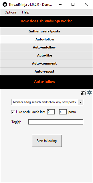 Auto-follow